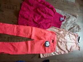 Nové šaty a pro holky 134/140