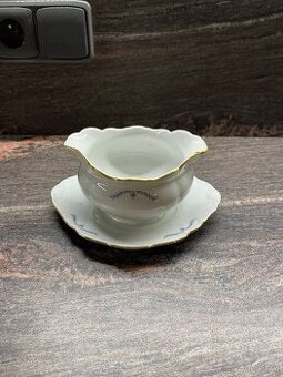 Porcelánový omáčník - made in Czechoslovakia