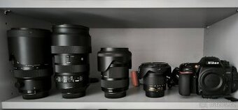 Nikon D7500 + příslušenství