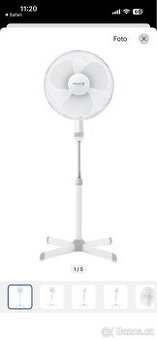 Větrák sencor stand fan sfn 4047wh eue2