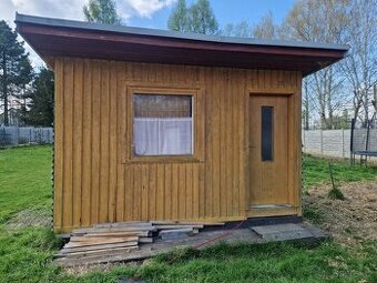 Dřevený domek - zahradní chatka