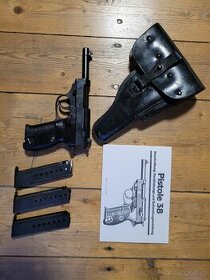 Pistole Walther P38 na Flobert 4 mm volně prodejné Originál
