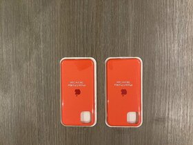 (Ne)originální Pouzdro Apple iPhone 11 pro max oranžové - 1