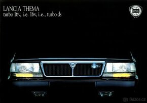 Lancia Thema Station Wagon - 1989 - Prospekt - Výprodej 