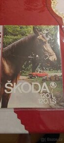 Skoda 120l 120ls pěkný prospekt CSSR prodám