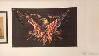 Prodám americkou vlajku 150x90 cm