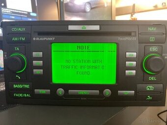 Autorádio Blaupunkt/Ford Travel Pilot EX