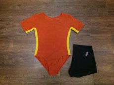 Gymnastický, baletní dres/trikot Kamar vel. 122 + šortky