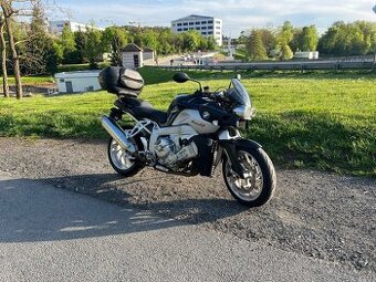 BMW K1200R po servisu, topcase SHAD