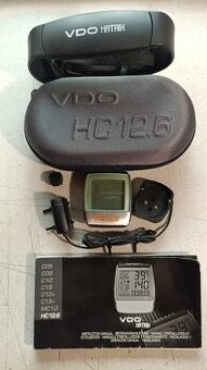 Cyklocomputer VDO HC 12.6 s hrudním pásem