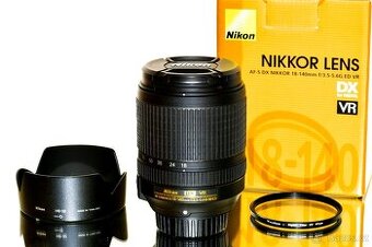 Nikon AF-S 18-140mm VR DX záruka 03/2026 TOP STAV