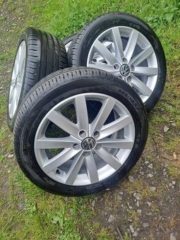 Alu kola 5x112 originál VW 225/45 R17