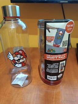 Mario set.. láhev + tumbler