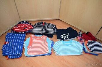 Značkové oblečení z Anglie - vel. 6-12 měs. 68-80 cm