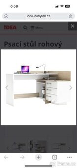 Prodám skoro nový pracovní stůl