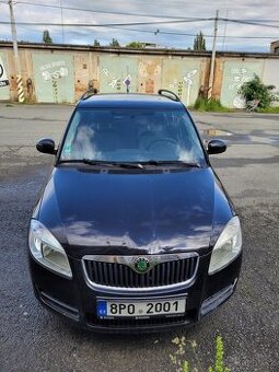 Škoda Fabia, 1,9L, kombi - černá