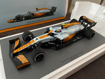 F1 Lando Norris Monaco 2021 + helma, Piquet helma 1/2