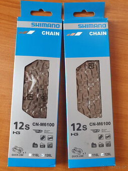 Řetěz shimano CN-M6100, 12s, 126 článků, se spojkou