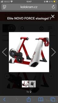 NOVÝ Cyklotrenažér ELITE Novo Force