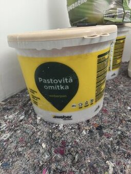 Weber pastovitá omítka bílá 2x