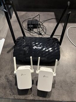Tp link archer c6 + 2x extender re305