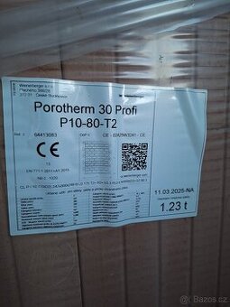 Cihla Porotherm Wienerberger