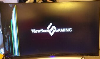 Herni monitor ViewSonic VX2718 na nahradni dily