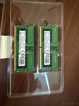 2x Samsung 8GB DDR5 SODIMM 4800MHz