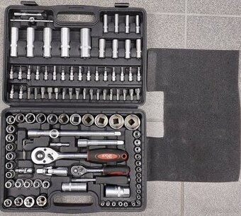 Gola sada 108 ks, 1/4", 1/2", CrV