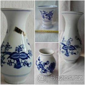 Cibulák Váza 25 / 20  / 12 / 7cm 1.Tř