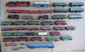 TT - Sbírka vláčky, mašinky - modelová železnice