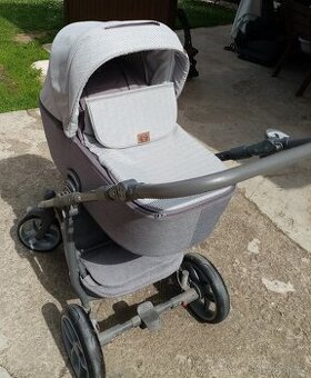 Kočárek Adamex,3.kombinace, šedý, čistý