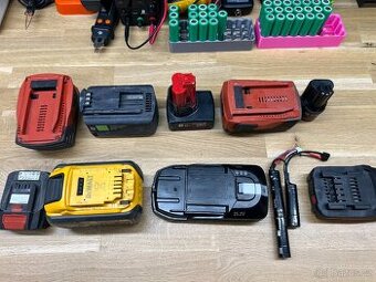 Repase baterií - aku nářadí, kola, koloběžky a další