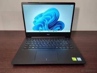 Kovový podsvícený Dell,i7-8gen,Nvidia,13", SSD.