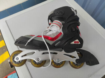 Kolečkové brusle HELIOS AVS - Carbon / velikost 46