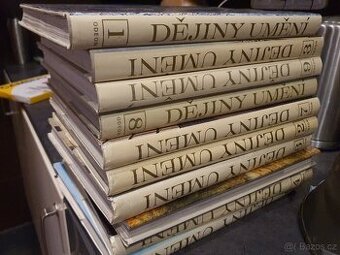 DĚJINY UMĚNÍ – jednotlivé knihy staré vydání