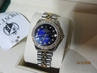 Hodinky ROLEX s diamantovým rámečkem ORIGINÁL