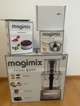 Magimix 5200XL Premium + příslušenství, top stav