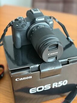 Canon R50 + nejlepší objektiv 18-150mm - uni ohnisko