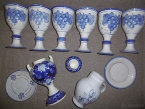 Retro keramika, sklo, porcelán