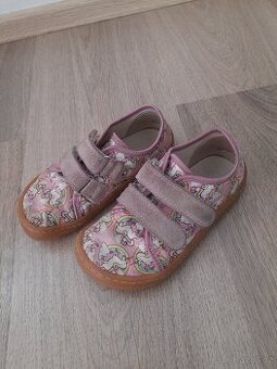 Plátěné barefoot boty Froddo vel. 25