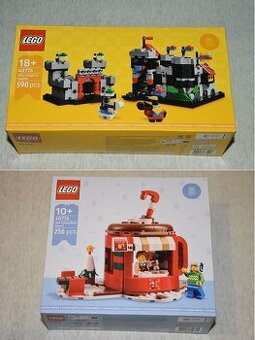 Lego 40775 + 40776 (Miniaturní Hrad + Stánek s Čokoládou))