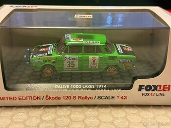 Škoda 120S J.Haugland Rallye 1000 Lakes 1974