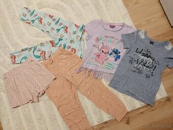 Letní dívčí kalhoty H&M 128/134