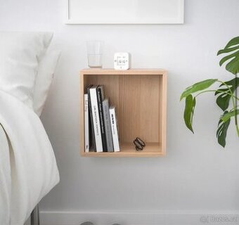 Nástěnný policový díl 3ks - dub IKEA