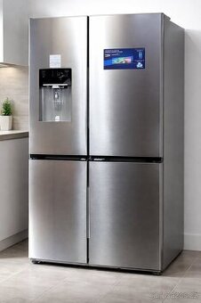 Beko GN1426240ZDXN – americká lednice, NoFrost, led + voda