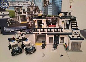 Playtive stavebnice policejní stanice
