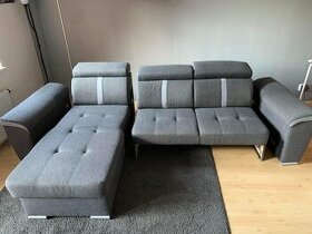 INFINITI sofa set - left, gray - Sconto - 1