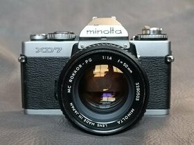 Minolta XD7 + Minolta MD Rokkor PG 50mm f1.4