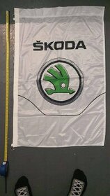 Vlajka Škoda Auto 90 x 50 cm